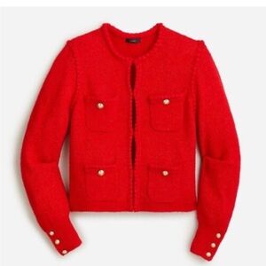NWT J. Crew Odette Sweater Lady Jacket